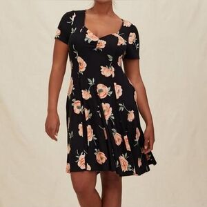 Torrid Super Soft Floral Dress
